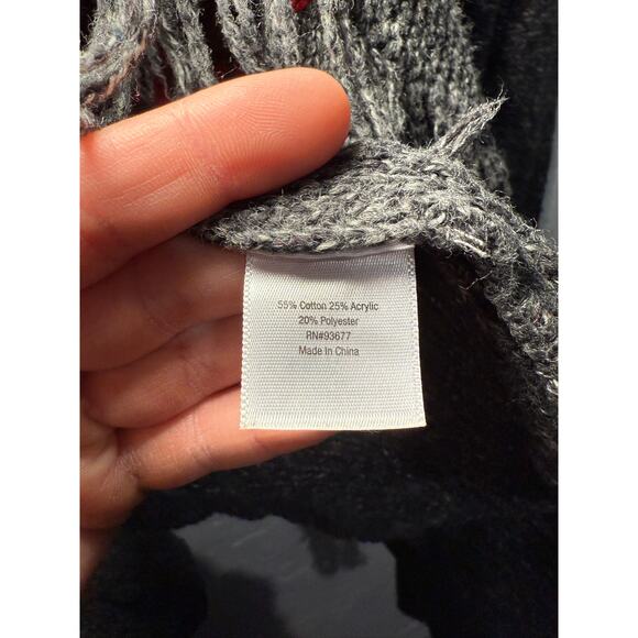 St Johns Bay fringe aztec‎ cardigan womens XXL southwestern cowgirlcore country - Picture 4 of 7